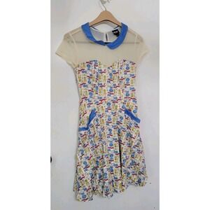 Her Universe Retro Star Trek Enterprise Dress with Pockets Size Large
